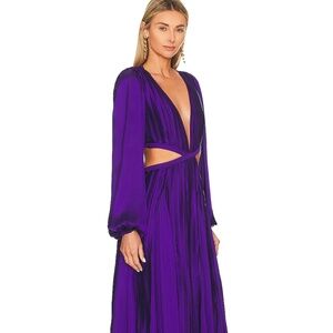 Rococo Sand Cassi Long Sleeve Midi Dress